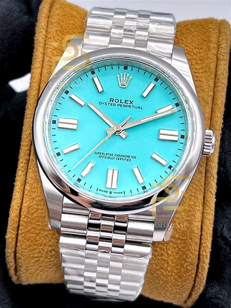 rolex perpetual tiffany 41|Rolex oyster perpetual 41mm celebration.